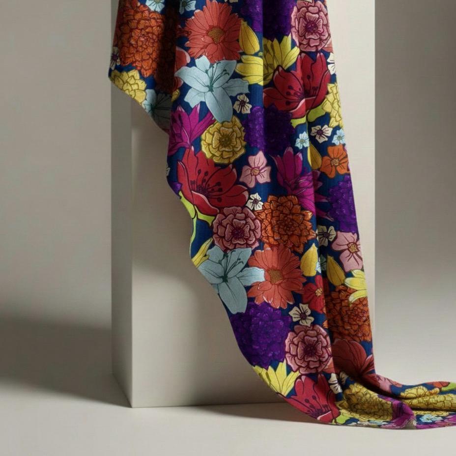 Liberty Fabric  Cotton Tana Lawn  Floral Fabric  Luxury Fabric  RAVÉA Collection