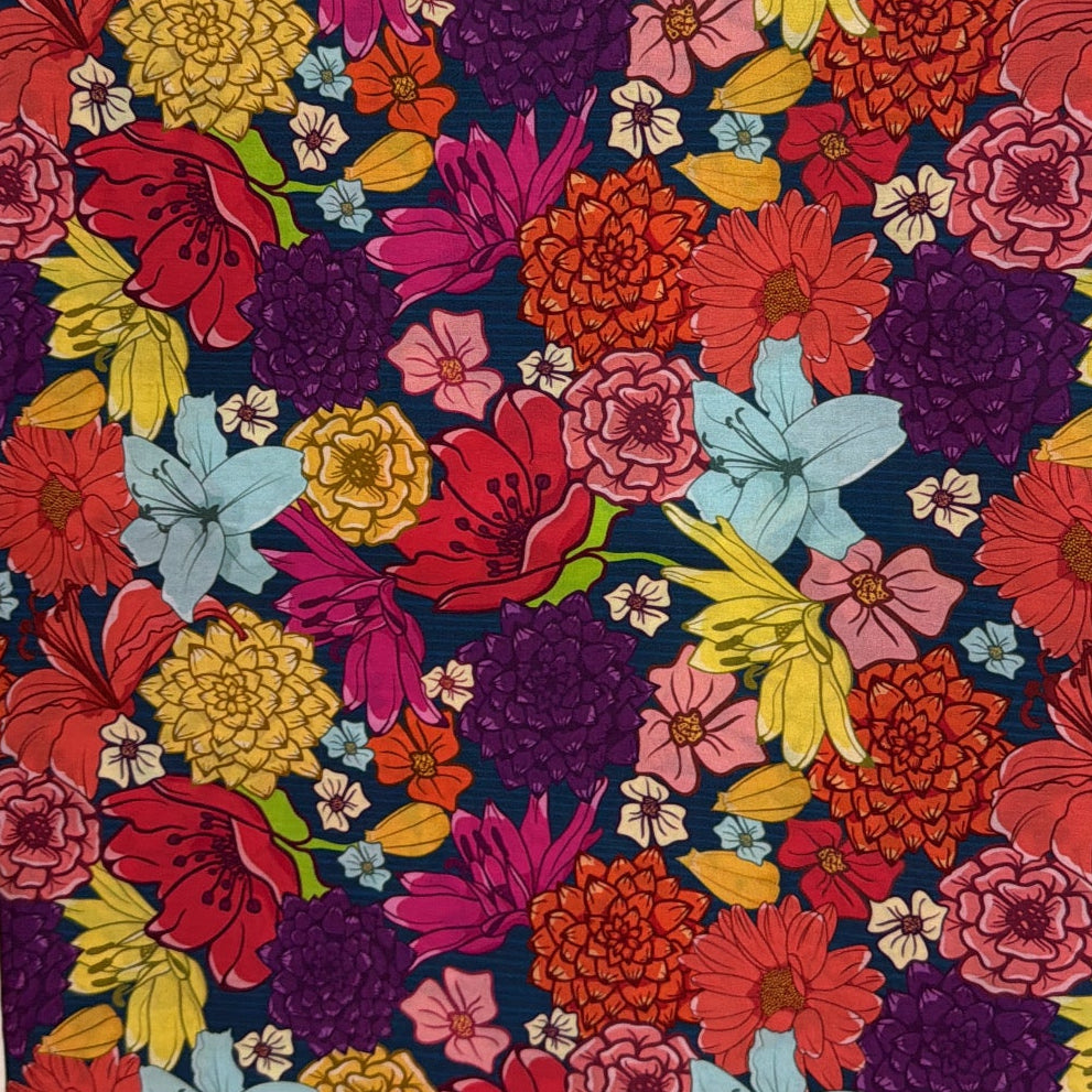 Midnight Garden | Liberty Cotton Tana Lawn