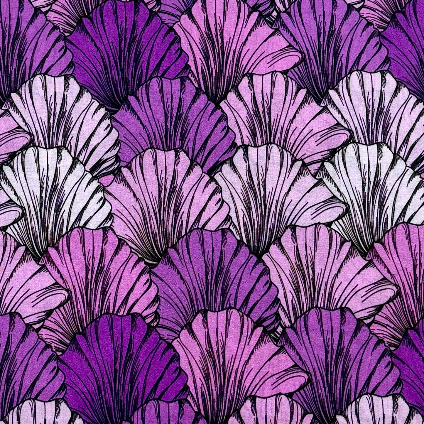 Purple Shell | Liberty Cotton Tana Lawn